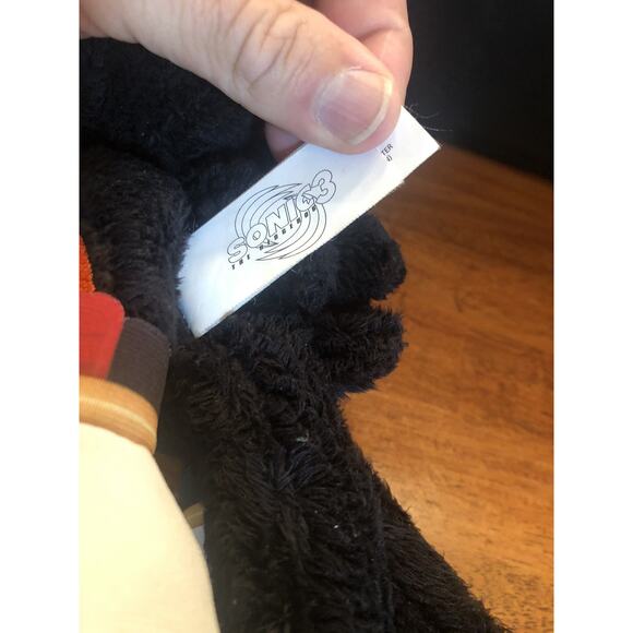 Sonic The Hedgehog 3 Movie Shadow 13” Plush 2024 Jakks Pacific - Picture 7 of 8